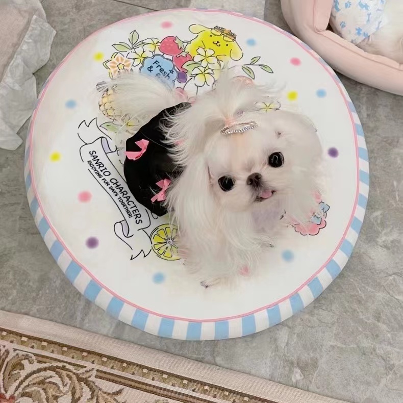 NomNom |宠物窝 垫子| 三丽鸥大明星双面垫子 柔软 可机洗 狗猫