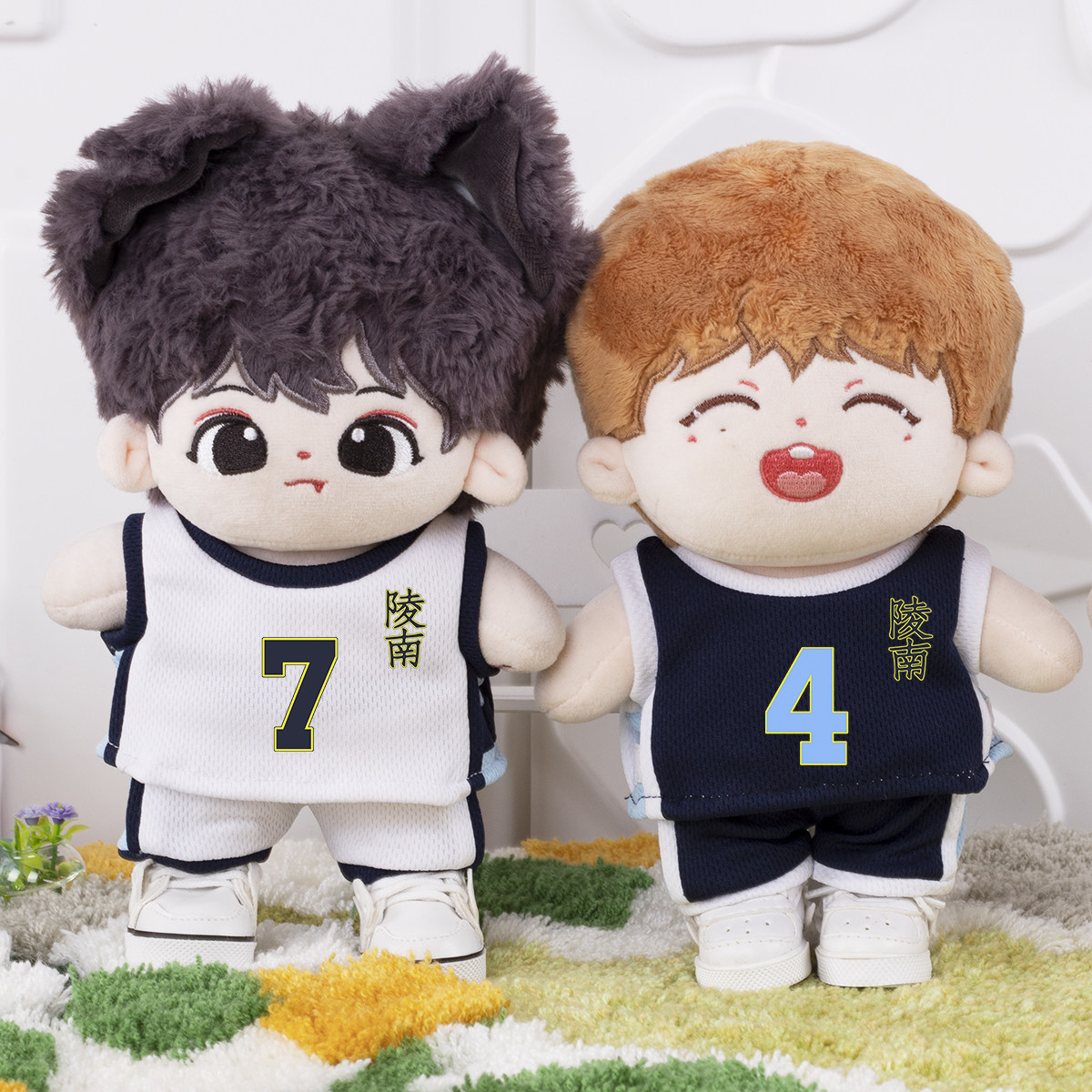 20cm娃衣现货灌篮高手陵南队球衣篮球服套装棉花娃娃公仔运动服,模玩/动漫/周边/娃圈三坑/桌游,棉花娃娃/毛绒玩具娃衣,淘宝优惠券,粉丝福利购,淘宝优惠卷