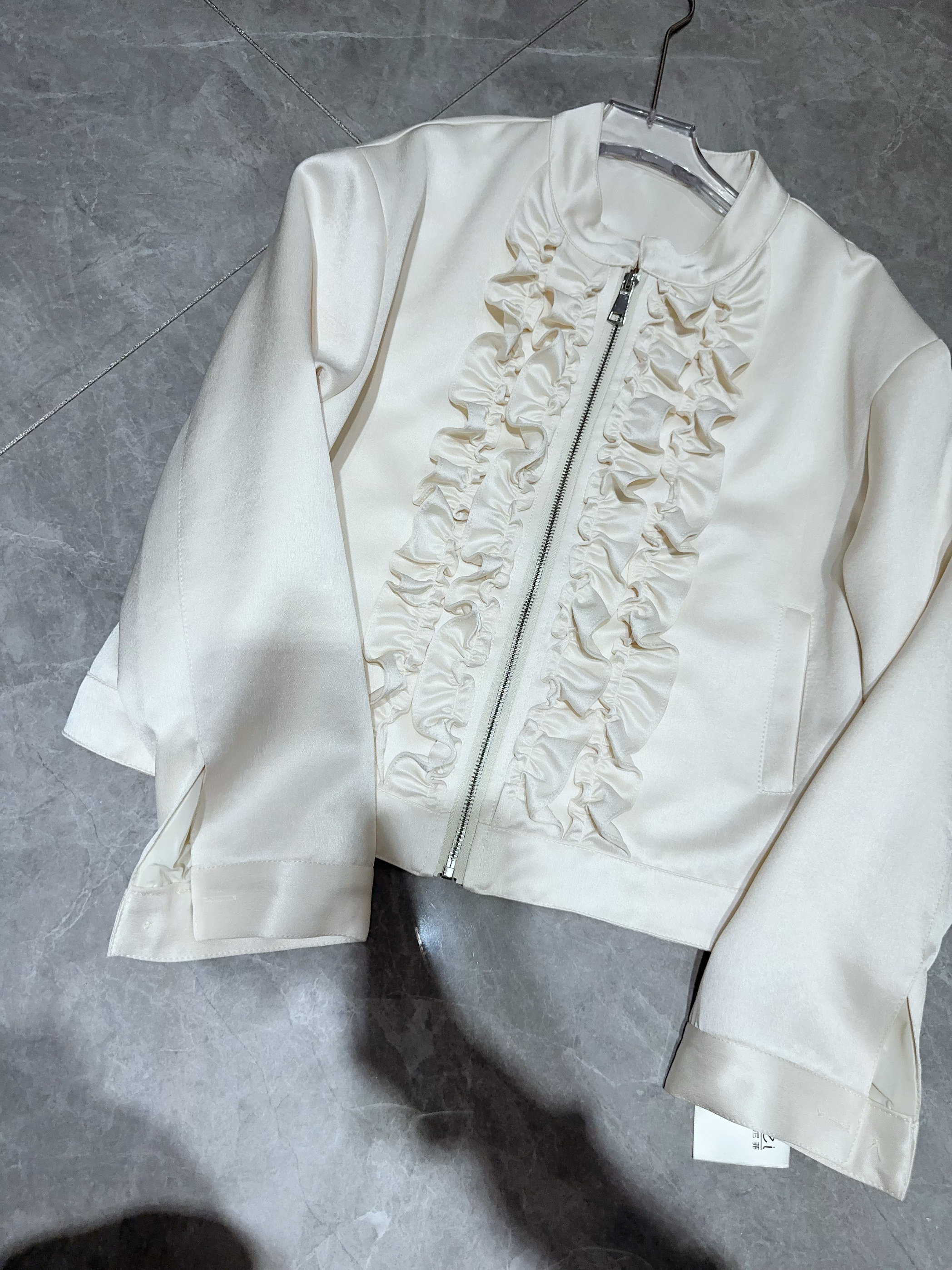 2025春季新款女装黑色时尚外套女宽松显瘦百搭上衣女时尚潮欧洲站