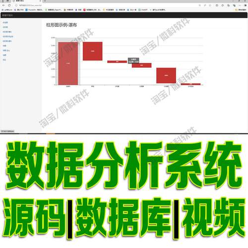 flask数据可视化工具python静态页分析词云饼图折线图echarts源码