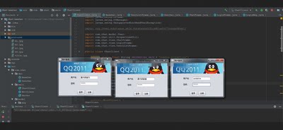 java即时通信系统jsp客户端群聊swing私聊发送文件QQ聊天室socket