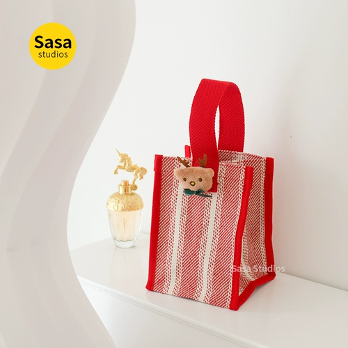 Водонепроницаемый маленький шоппер, льняная сумка, сумка-органайзер, Южная Корея, подарок на день рождения, для подружки невесты