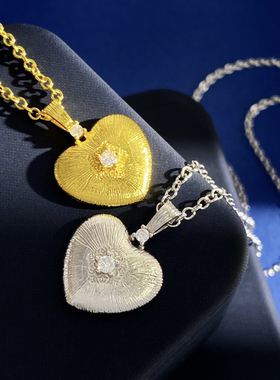 情人节爱心项链女520情人节项链