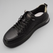 欧洲站2026春季 透气舒适百搭潮流日常休闲鞋 新款 休闲风真皮男板鞋