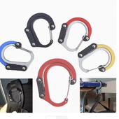 新款 铝合金登山扣户外野营万能挂扣登山包挂件多功能挂钩D型快挂