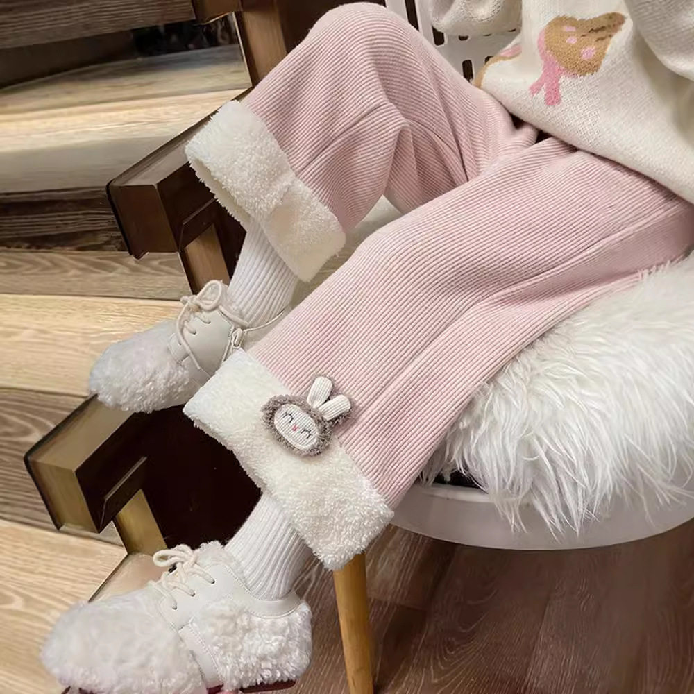 儿童秋冬装加绒加厚女童裤子保暖长裤防风抗寒小香风宝宝打底裤,童装/婴儿装/亲子装,打底裤,淘宝优惠券,粉丝福利购,淘宝优惠卷