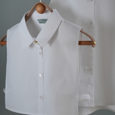 精致上班显瘦经典方领内搭假领子