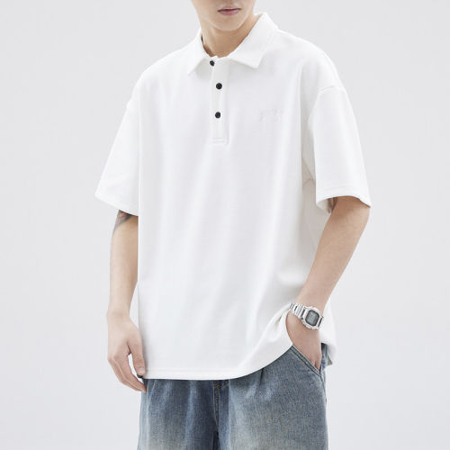 官方旗舰店2026夏季Polo衫男短袖t恤男士半袖日系潮牌男装宽松