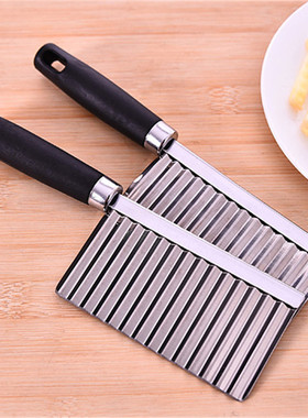 狼牙土豆刀波纹波浪刀厨房家用切菜神器花式切条器薯条洋芋专用切