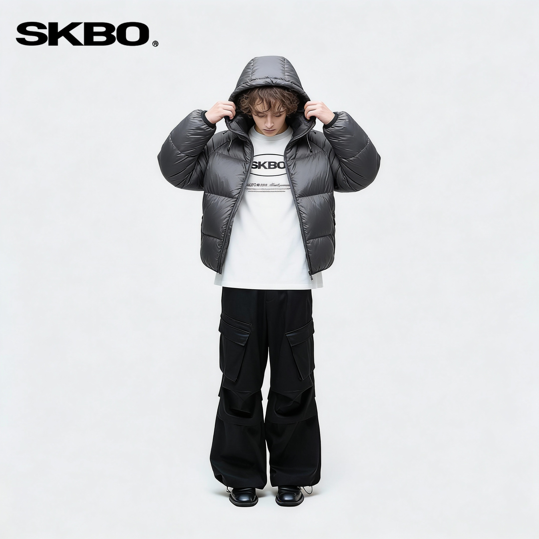 SKBO 羽绒服90绒冬季保暖潮流情侣外套连帽款防风防雪,男装,羽绒服,淘宝优惠券,粉丝福利购,淘宝优惠卷