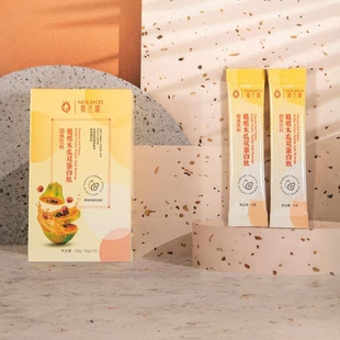 莫兰缇葛根木瓜双蛋白肽固体饮料百晓生改善胸部松弛下垂丰胸产品