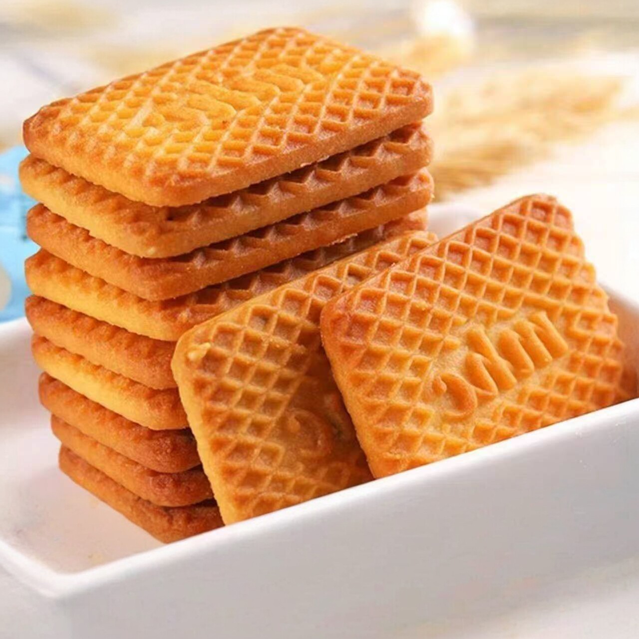 雪溪牛乳曲奇饼干俄罗斯风味牛奶特仑酥老式营养早餐零食独立包装