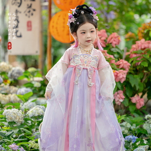 汉服女童2025秋季新品253394女童半壁