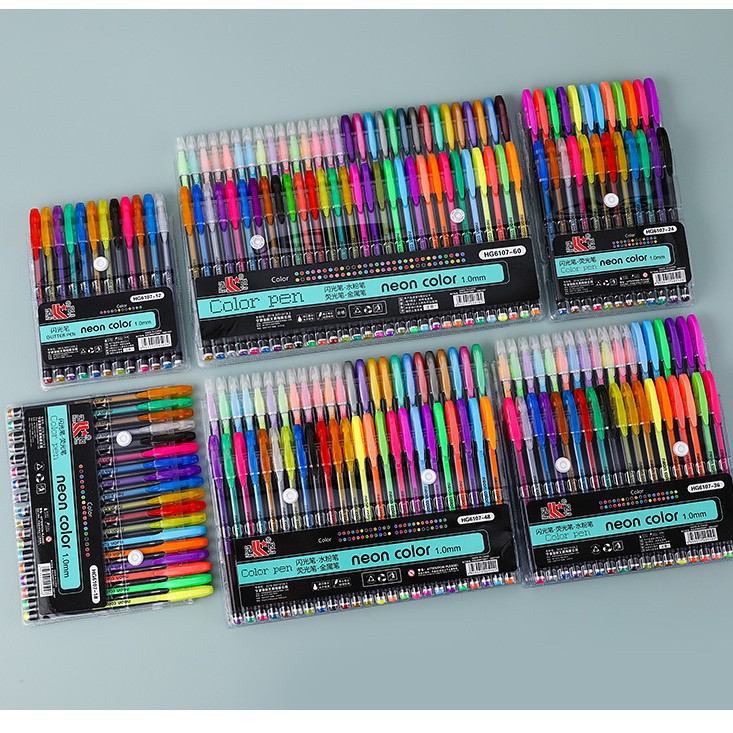 闪光笔金属笔花边轮廓笔