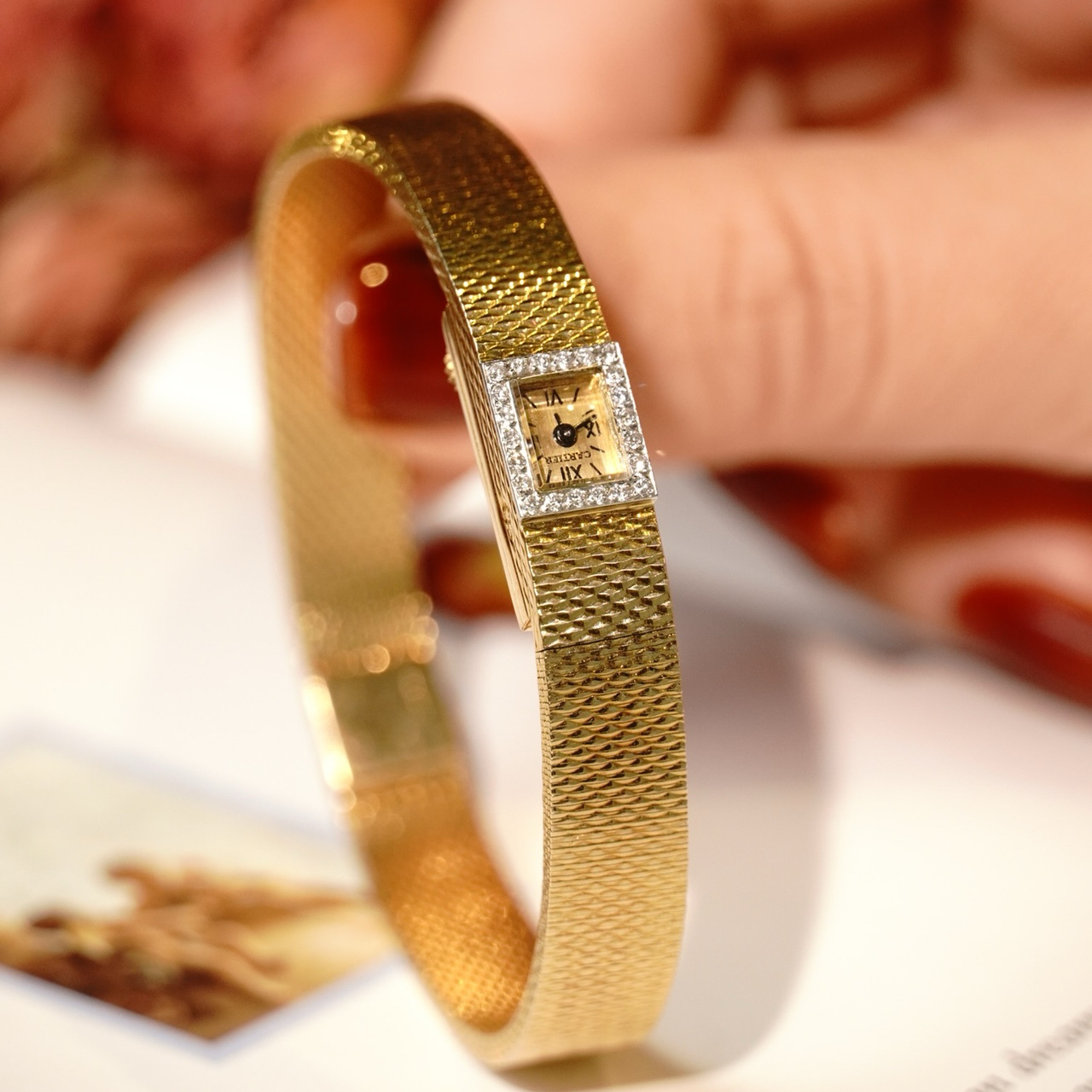 卡家18k机械｜高级稀有珠宝腕表 17.5*8