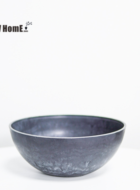 本木庐舍丨仿石树脂花盆  石头纹理盆器 轻便简约现代 新式绿植盆