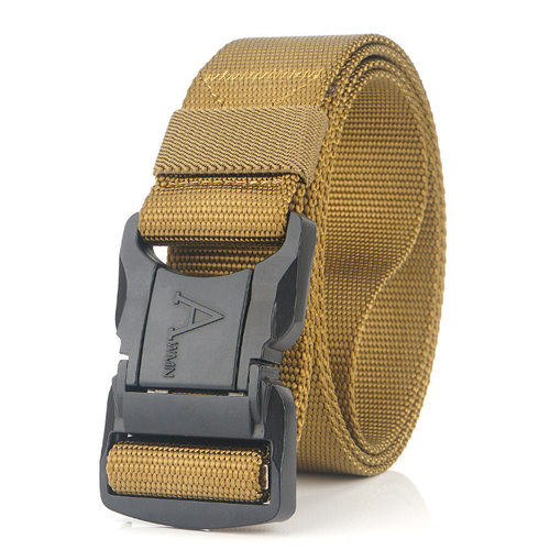 插扣腰带皮带户外黑色战术