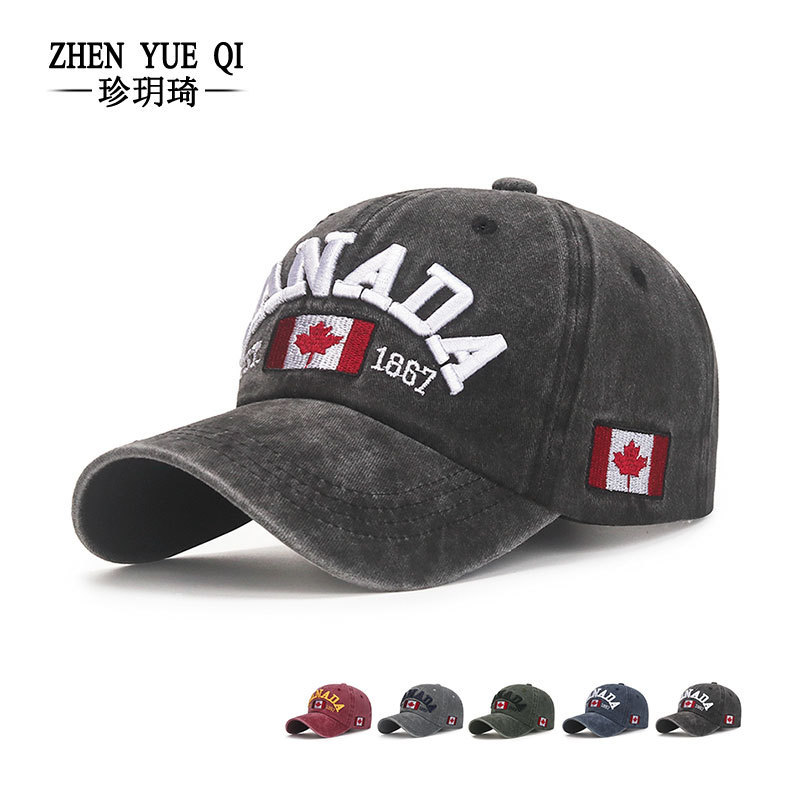 欧美软顶贴头棒球帽男街头复古做旧水洗遮阳帽速卖通帽子现货