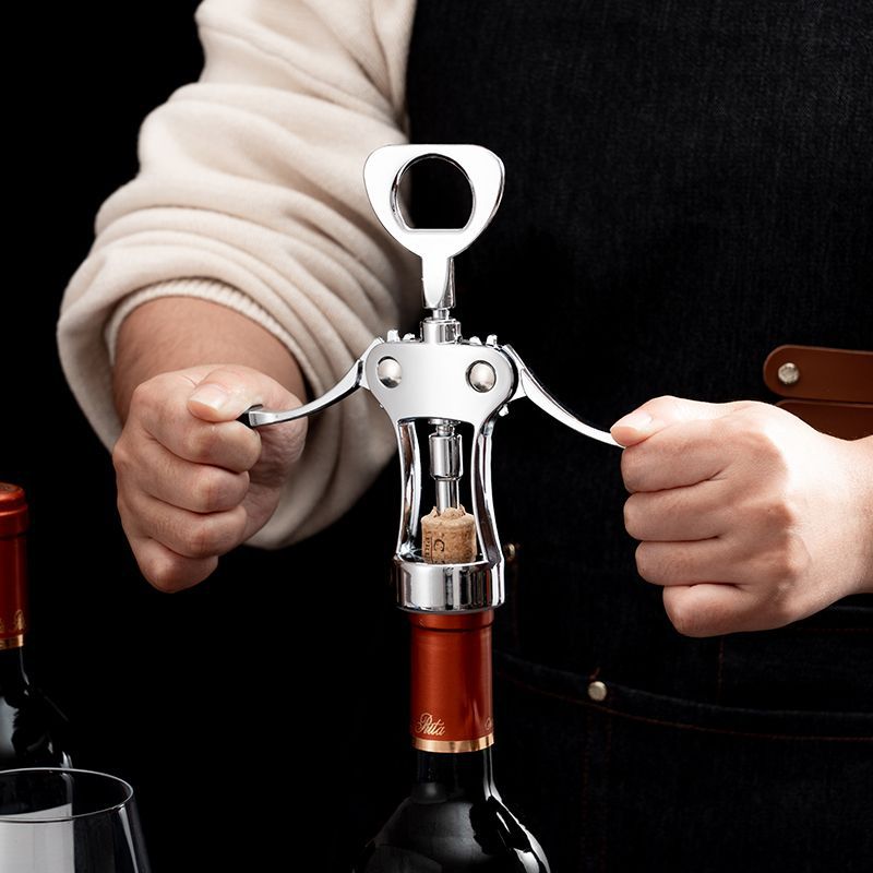 家用红酒开瓶器手动多功能葡萄酒开酒器啤酒起瓶器红酒起子酒瓶塞图片