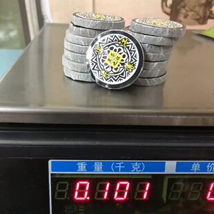 2016年渠江薄片精一黑茶250克40片奉家米茶安化黑茶半斤称重