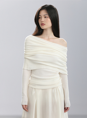 COMMON VALUE「 河堤 La jetee 」德国进口 百变纯羊毛针织衫