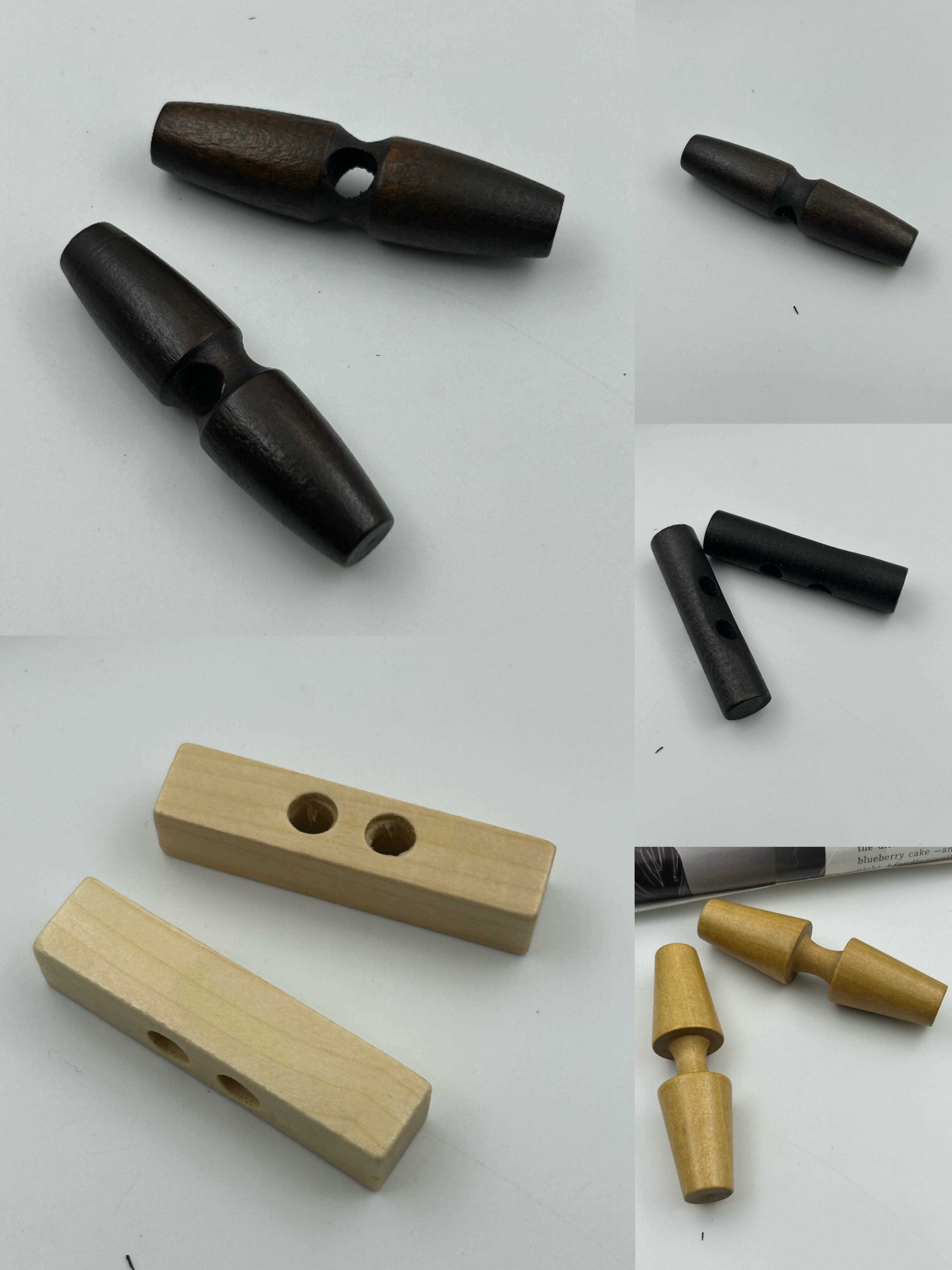 新款木制牛角扣子大衣外套扣子