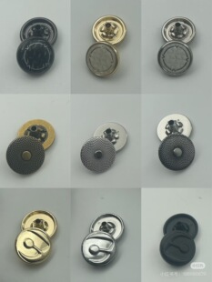 260401新款 饰扣 四合扣面扣敲扣羽绒服皮衣外套装