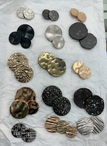 超大号金属扣子上衣纽扣高档风衣女毛呢大衣西装毛衣开衫手缝扣
