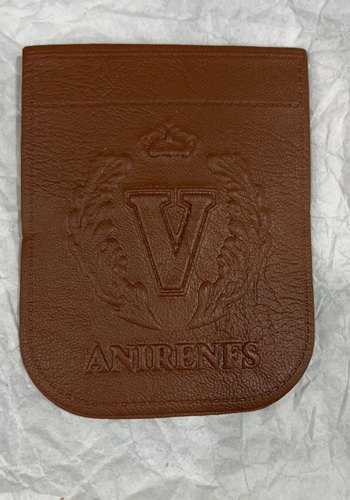 9001牛仔裤牛仔风时尚个性小众设计感金属皮牌配件装饰扣手提皮标