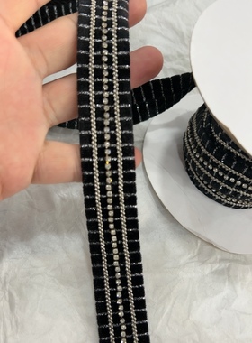 0.8cm1cm花边辅料好品质咖啡色/黑色流苏花边1.4cm