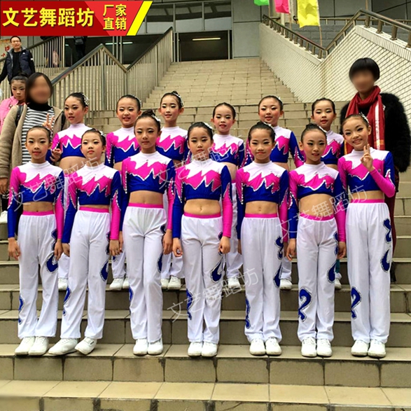 专业演出服儿童啦啦队广播体操