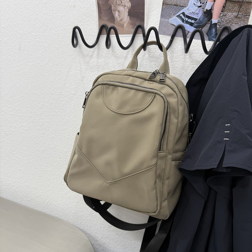 韩版大容量双肩包时尚轻便单肩包