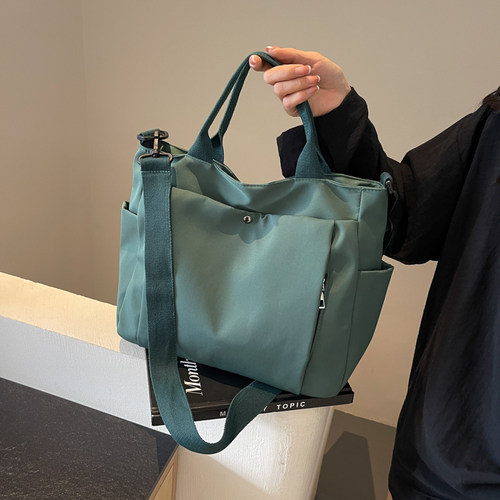 韩版斜跨包上班通勤单肩包托特包