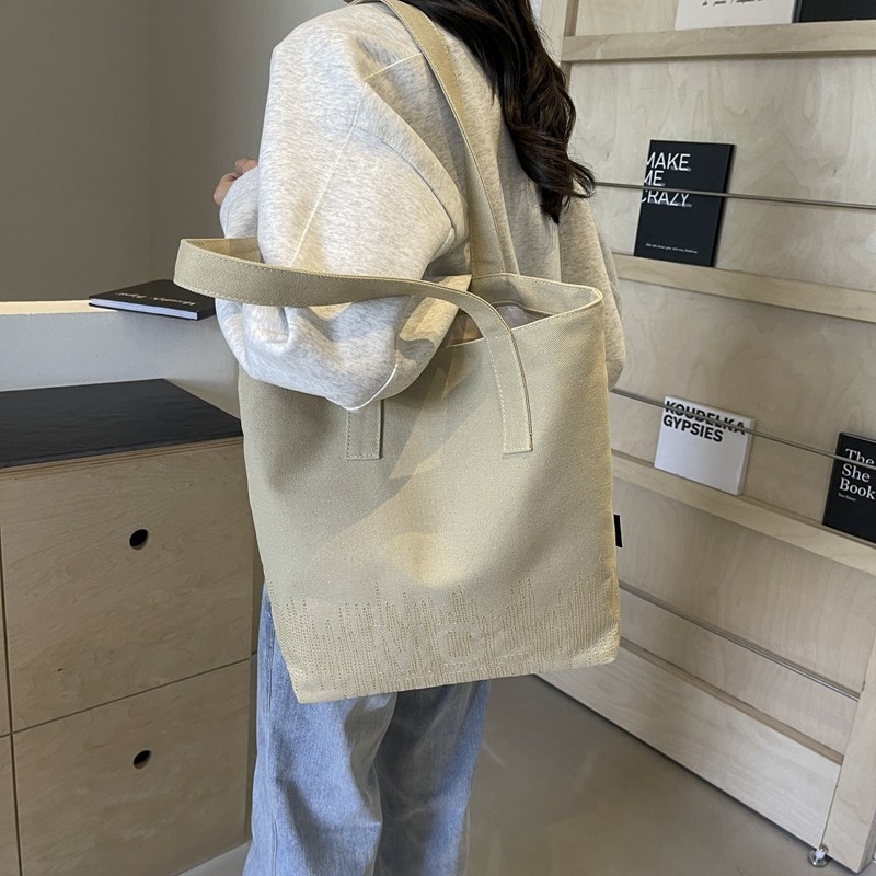 时尚字母单肩包简约通勤手提包