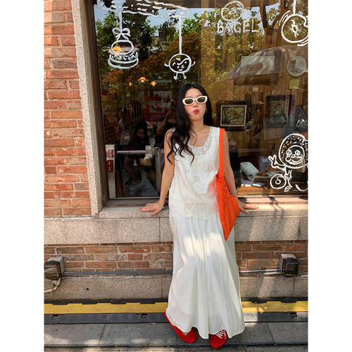 落落狷介两件套设计感套装裙