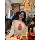 加绒刺绣T恤2025新款 女长袖 可外穿上衣 超好看内搭打底衫 落落狷介