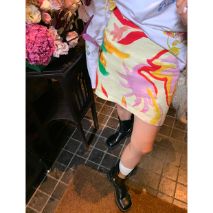 落落狷介 设计感小众短裙 包臀裙春夏半身裙穿搭a字半裙2026年新款