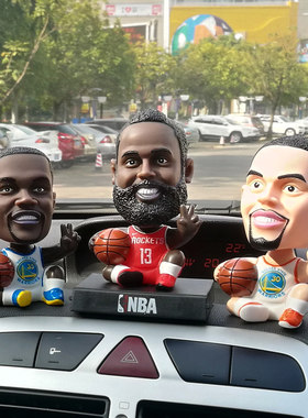 nba足球明星梅西詹姆斯摇头公仔