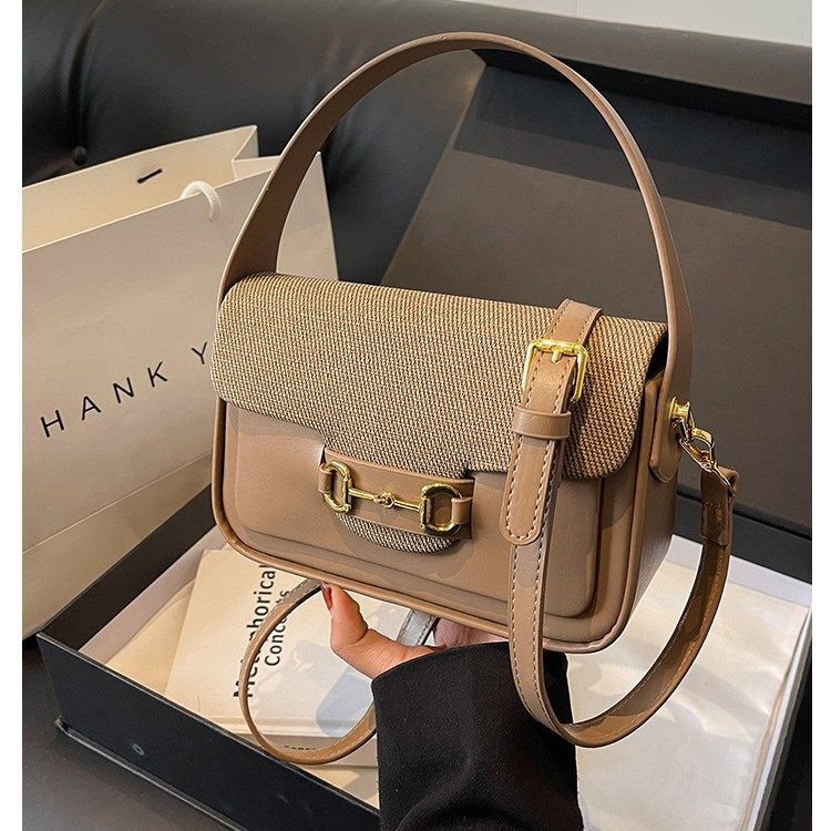 百搭小香风手提小方包2024新款轻奢单肩包高级感斜挎女包腋下包,箱包皮具/热销女包/男包,腋下包,淘宝优惠券,粉丝福利购,淘宝优惠卷