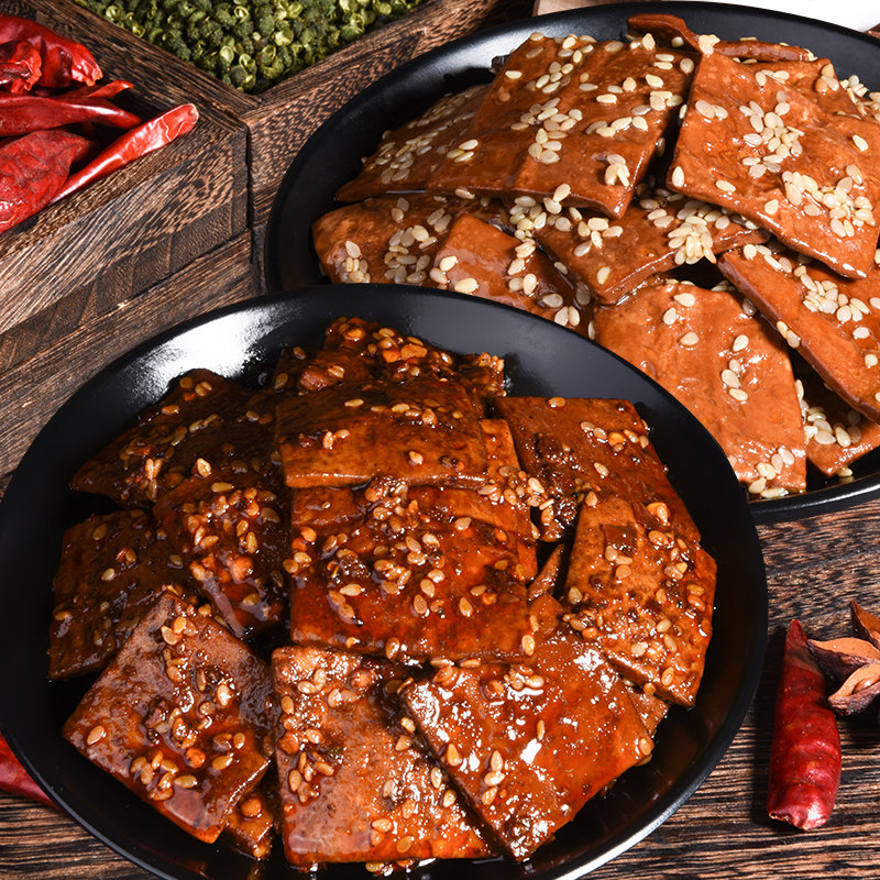 重庆特产渝朗之源灯影豆干梦娃灯影豆干西施老道江湖豆干休闲零食