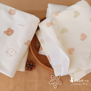 喵爸喵妈防滑三层宝宝隔尿垫防水布料透气可洗护理垫经期婴儿面料