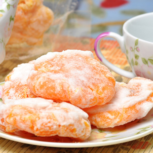 浙江温州泰顺特产传统蜜饯儿时怀旧橘饼零食糖橘饼红橘饼500克