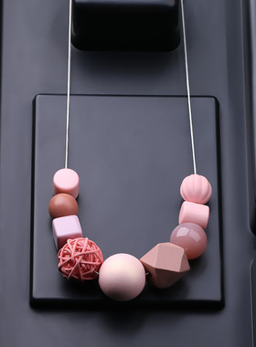 装饰项链2025年新款潮毛衣链