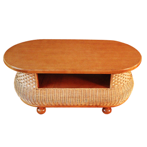 新中式藤家具现代藤编茶几组合套装客厅休闲藤艺单人三人双人沙发