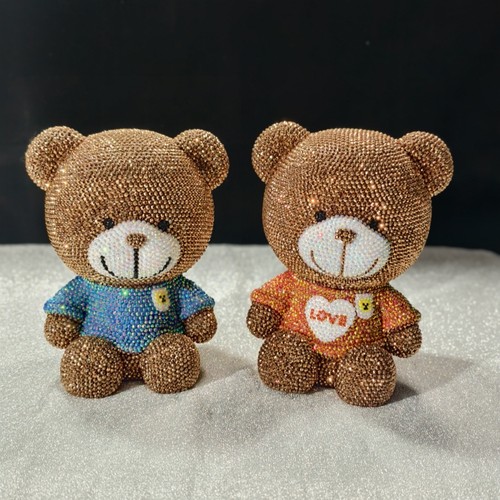 制作暴力熊钻石生日礼物diy手工