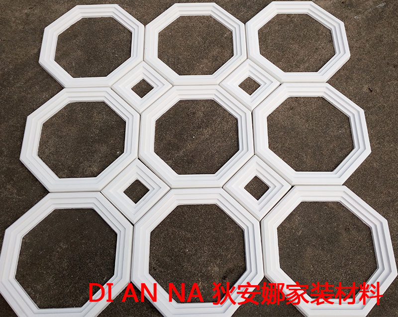 包邮吊顶边线石膏线条八边形简欧客餐厅造型定做异型平板线背景墙