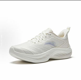 安踏飞云2丨2025新款轻质缓震厚底增高跑步鞋女透气运动鞋