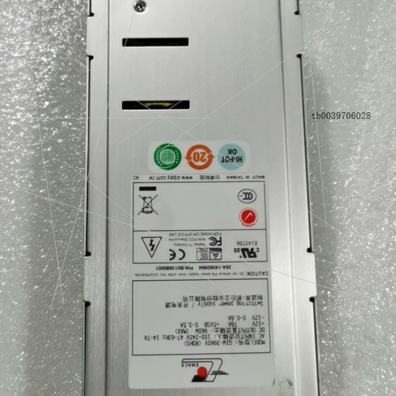 巨G1W电源960WG-】3960V【冗余电源模块服务器新议价