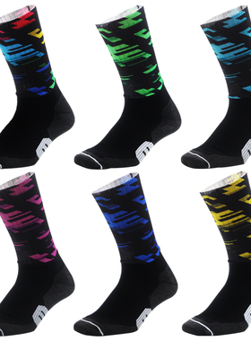 DHsports破风骑行袜自行车运动透气吸汗轻量化竞技中筒男女袜子