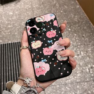 ins笑脸苹果iPhone17promax手机壳苹果16PRO软12131415防摔17